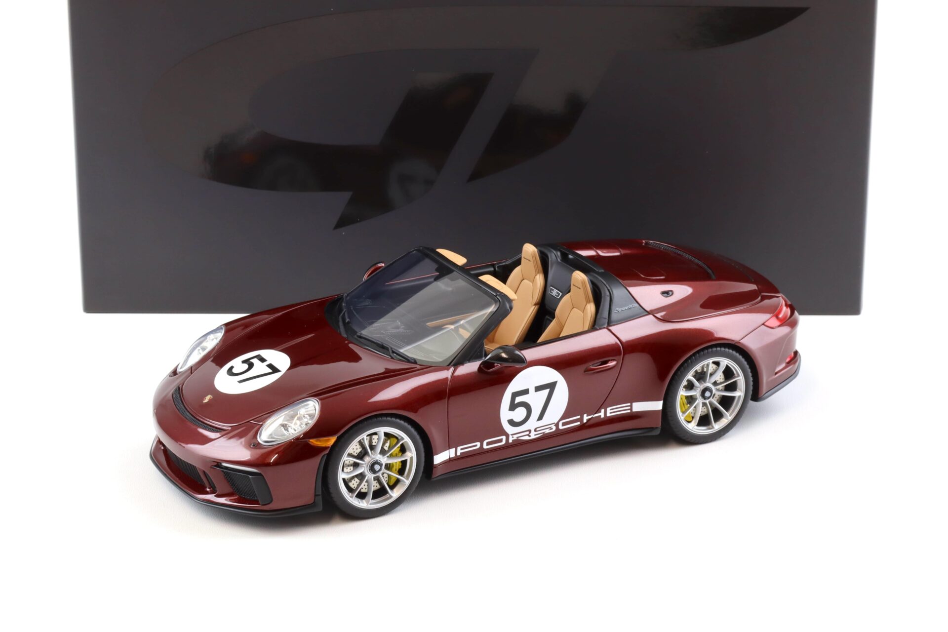 1:18 GT Spirit GT929 Porsche 911 991.2 Speedster Heritage Edition Cherry metallic