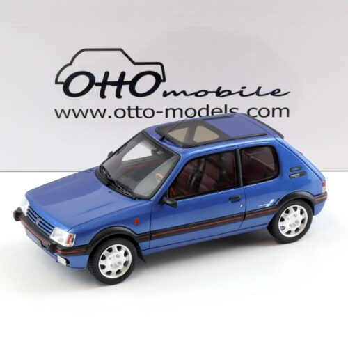 1:18 OTTO mobile OT1153 Peugeot 205 1.9 GTI Le Mans Miami blue 1991