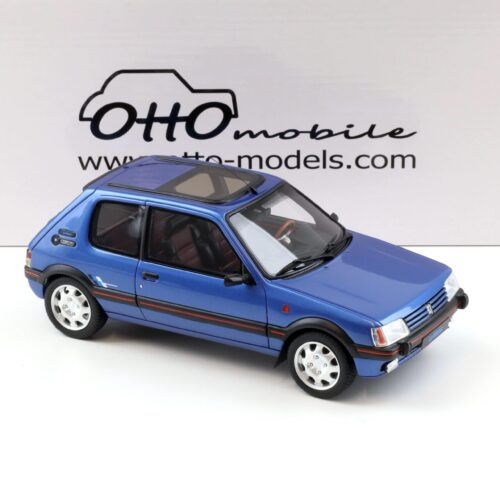 1:18 OTTO mobile OT1153 Peugeot 205 1.9 GTI Le Mans Miami blue 1991