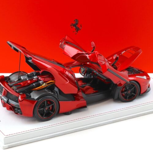 1:18 BBR Ferrari LaFerrari Rosso Fuoco One off Special Lewis Hamilton - Limited 199 pcs.