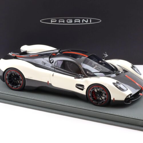 1:18 BBR Pagani Utopia Bianco Benny white/ Carbon - Limited 50 pcs.