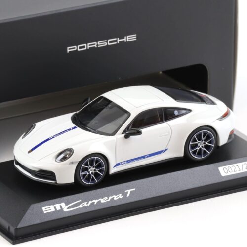 1:43 Minichamps Porsche 911 992.2 Carrera T Coupe white/ blue WAP DEALER