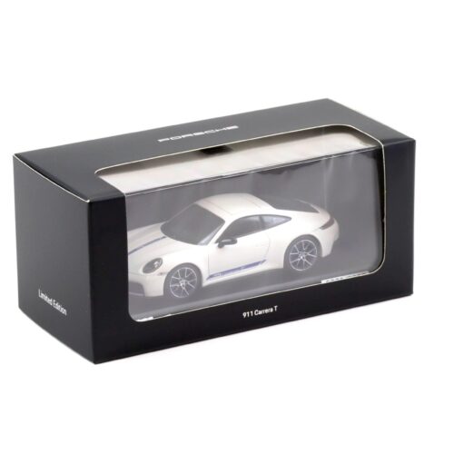 1:43 Minichamps Porsche 911 992.2 Carrera T Coupe white/ blue WAP DEALER