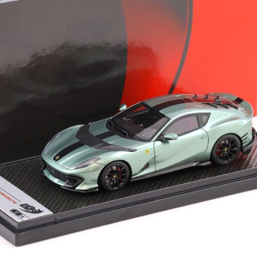1:43 BBR Ferrari 812 Competizione Verde medio gloss/ black stripe - Limited 16 pcs.