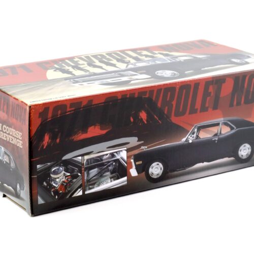 1:18 GMP 1971 Chevrolet Nova Coupe matt black DEATH PROOF 18925