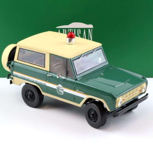 1:18 Greenlight Artisan 1967 Ford Bronco Smokey Bear Forest Ranger green/ cream