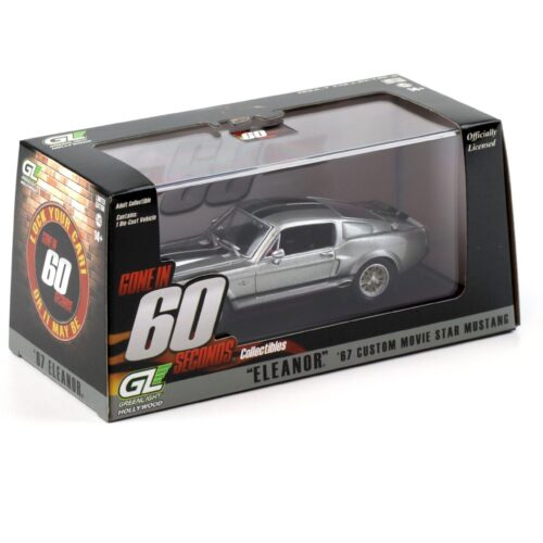 1:43 Greenlight 1967 Ford Mustang Shelby GT500 ELEANOR Gone in 60 Seconds