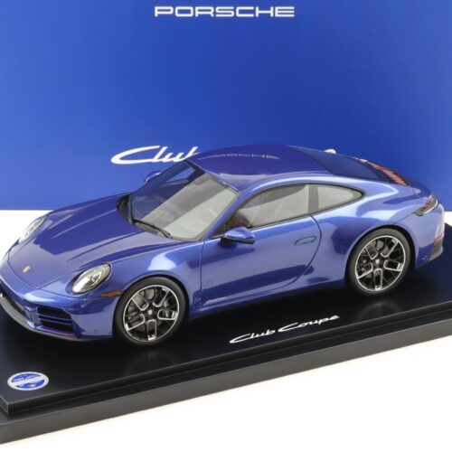 1:18 Spark Porsche 911 992.2 Carrera Club Coupe 70 Years blue metallic WAP DEALER