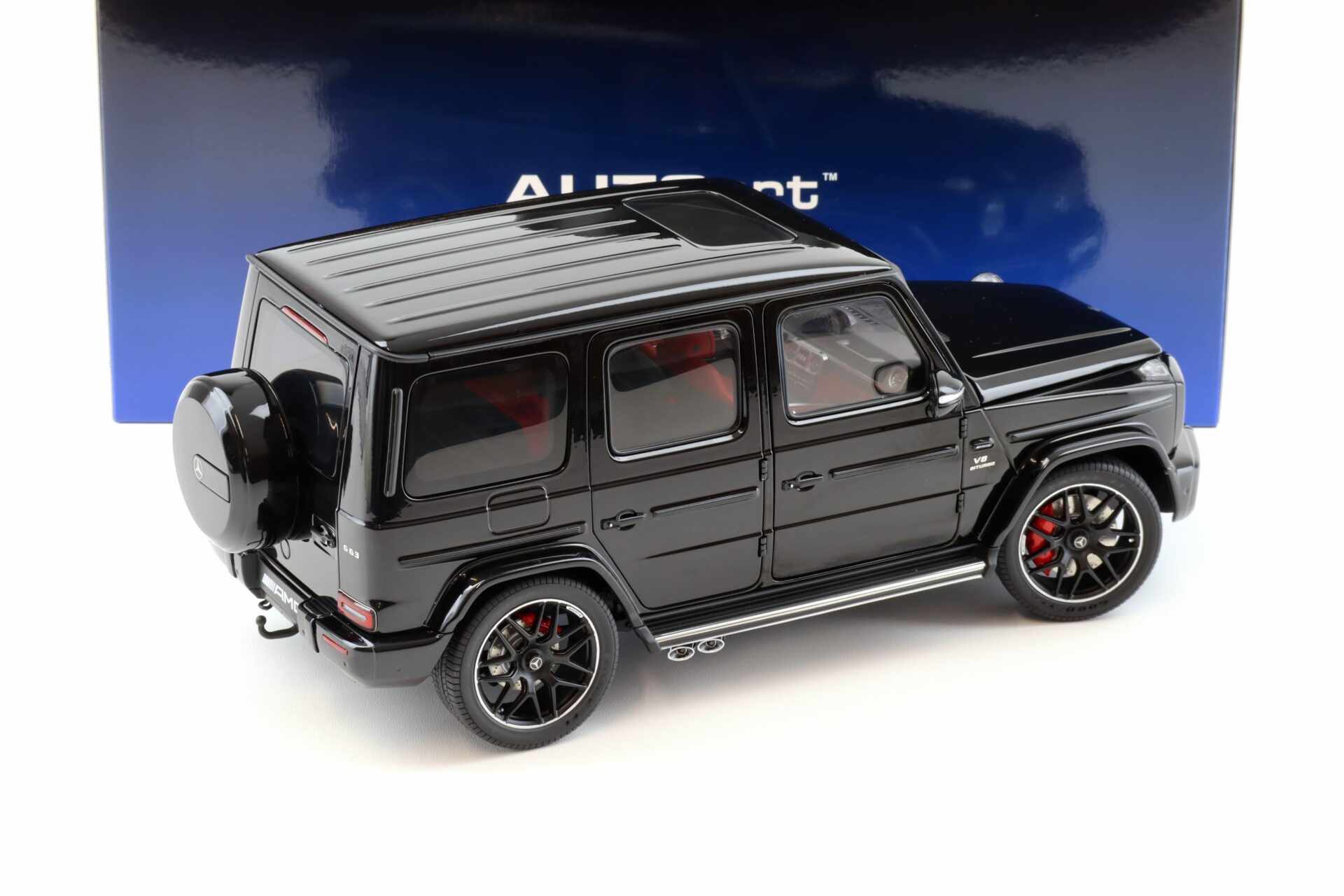 1:18 AUTOart Mercedes G63 AMG 2019 W463A Gloss black