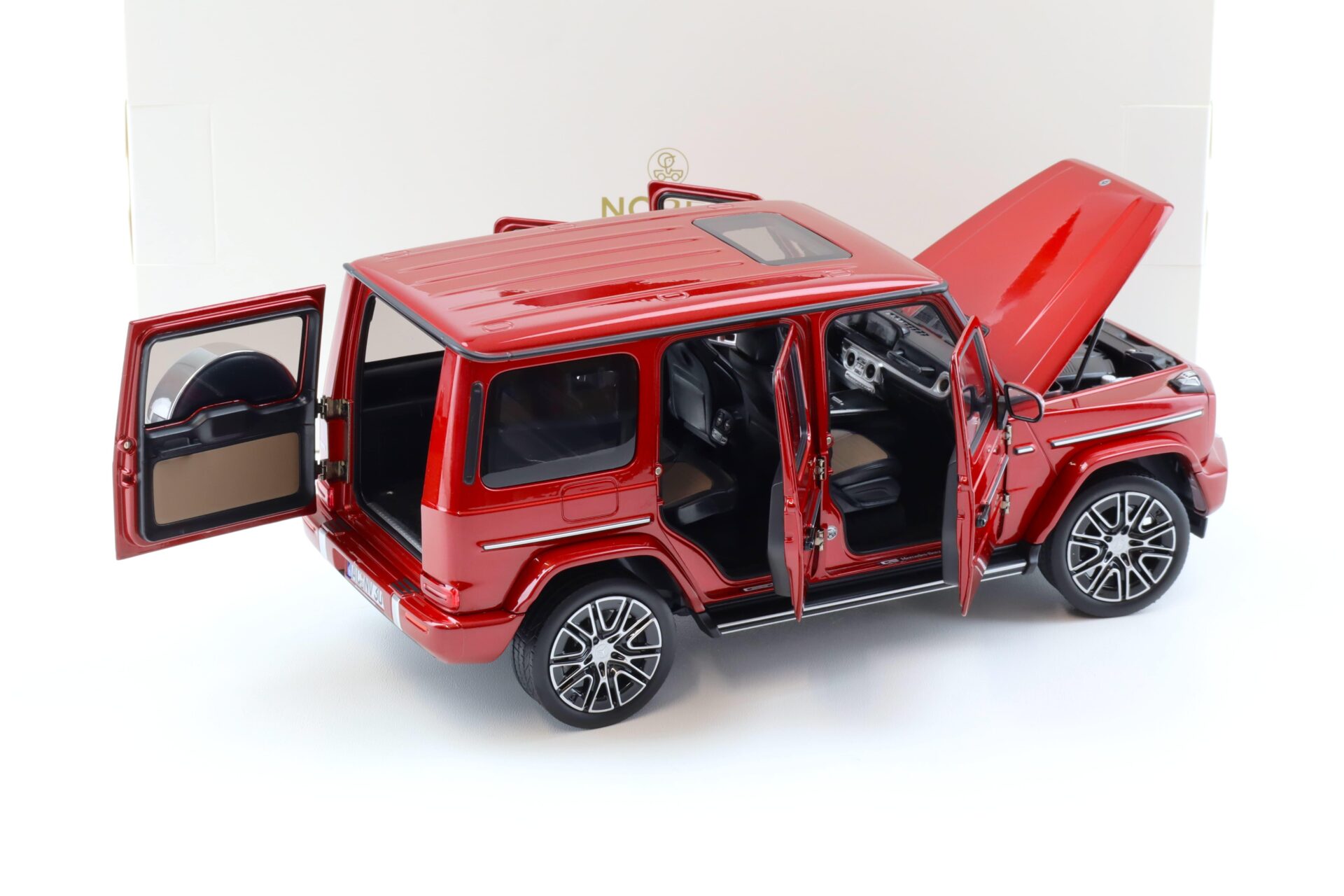 1:18 Norev Mercedes G-Klasse G-Class G500 N465 Hyacinth red 2024