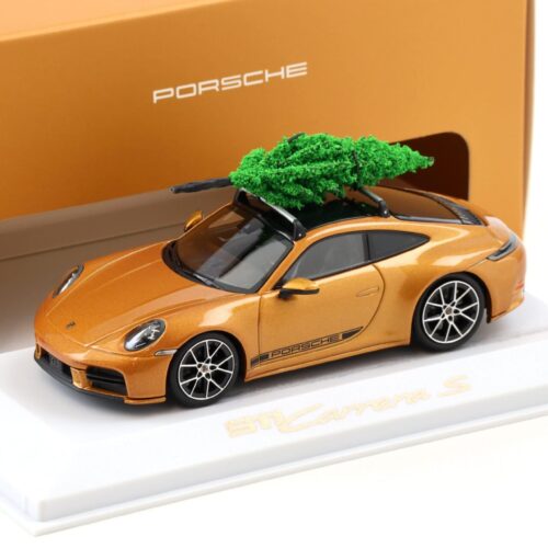 1:43 Minichamps Porsche 911 992.2 Carrera S Nordic gold Xmas 2025 WAP DEALER