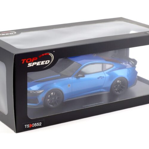 1:18 Top Speed Ford Mustang Dark Horse Grabber blue metallic TS0552