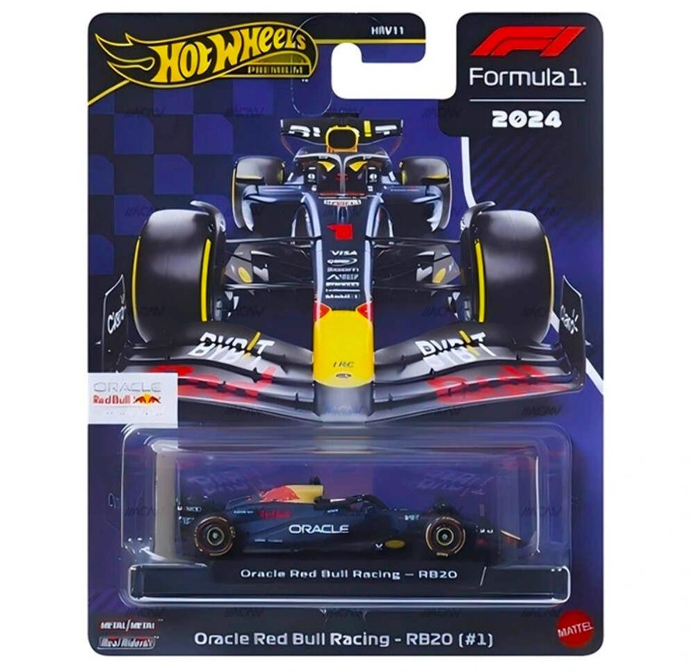 1:64 Hot Wheels Premium Formula 1 F1 2024 Oracle Red Bull Racing RB20 #1
