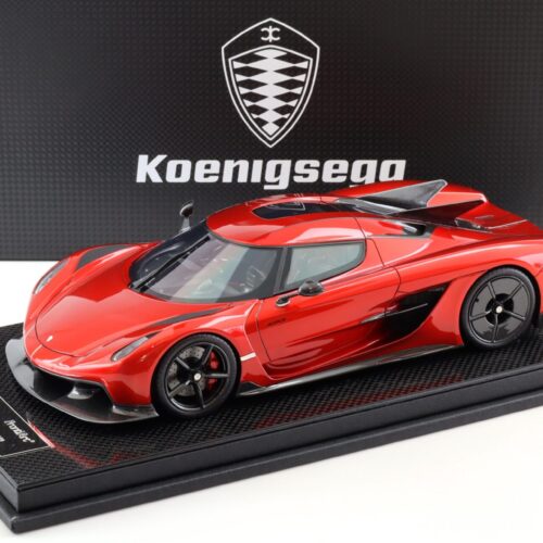 1:18 FrontiArt Koenigsegg Jesko Absolute Apple red F160-77 - Limited 199 pcs.