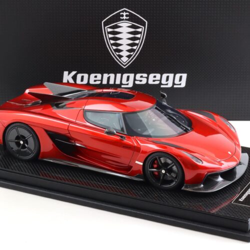 1:18 FrontiArt Koenigsegg Jesko Absolute Apple red F160-77 - Limited 199 pcs.