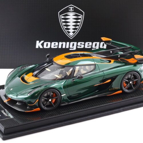 1:18 FrontiArt Koenigsegg Jesko Full Carbon green Tinted F148-110 - Limited 199 pcs.
