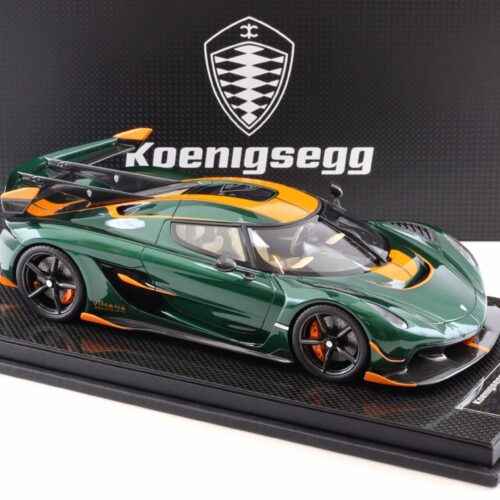 1:18 FrontiArt Koenigsegg Jesko Full Carbon green Tinted F148-110 - Limited 199 pcs.