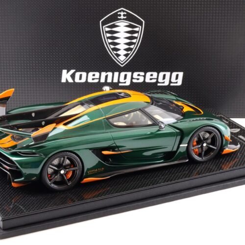 1:18 FrontiArt Koenigsegg Jesko Full Carbon green Tinted F148-110 - Limited 199 pcs.