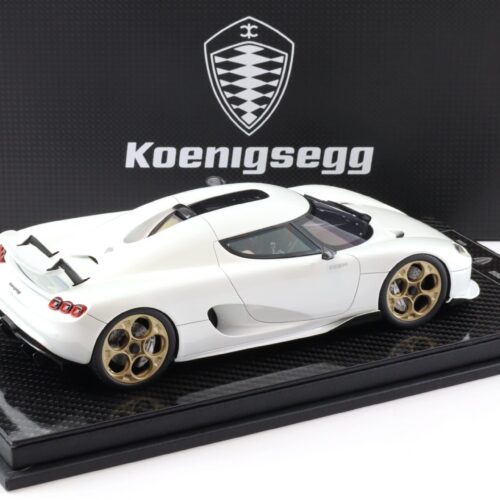 1:18 FrontiArt Koenigsegg CC850 Crystal white F122-188 - Limited 500 pcs.