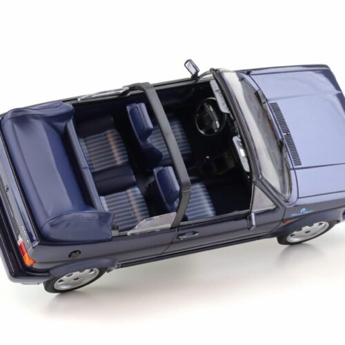 PREORDER 1:18 Norev VW Golf 1 Cabriolet Etienne Aigner 1990 Midnight blue metallic - Limited 750 pcs.
