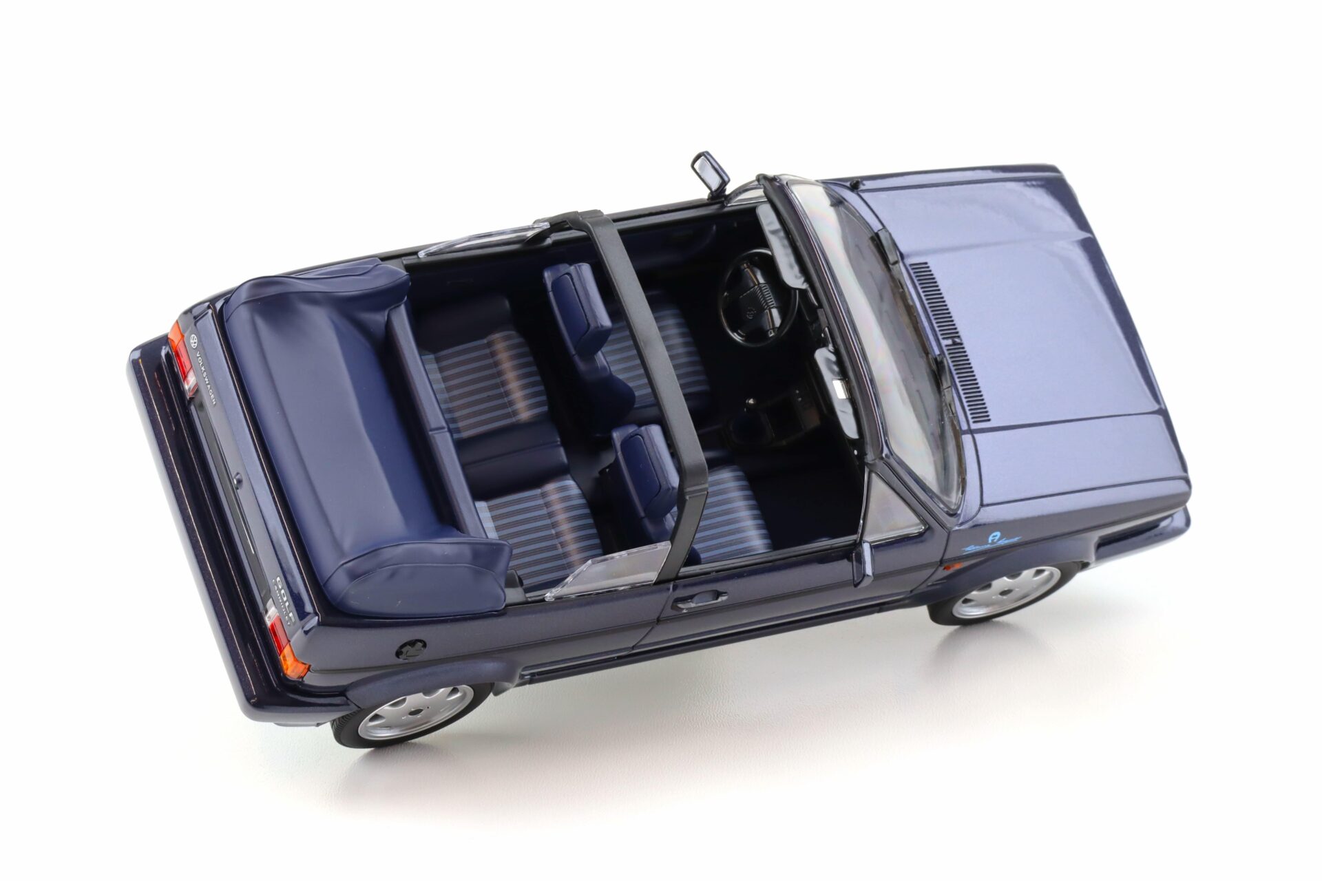PREORDER 1:18 Norev VW Golf 1 Cabriolet Etienne Aigner 1990 Midnight blue metallic - Limited 750 pcs.