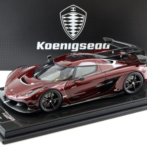1:18 FrontiArt Koenigsegg Jesko Full Carbon red Tinted F157-171 - Limited 199 pcs.