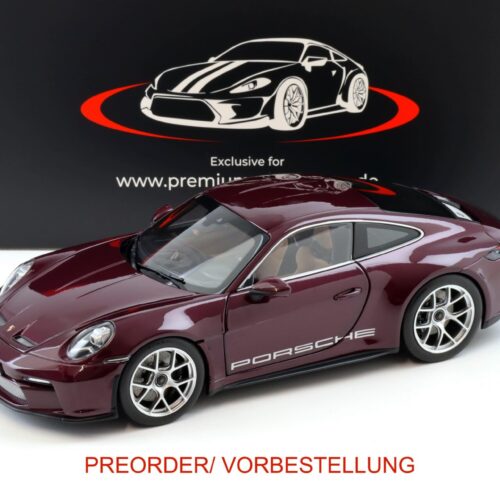 PREORDER 1:18 Norev Porsche 911 992 S/T Heritage Package Amethyst metallic - Limited 500 pcs.