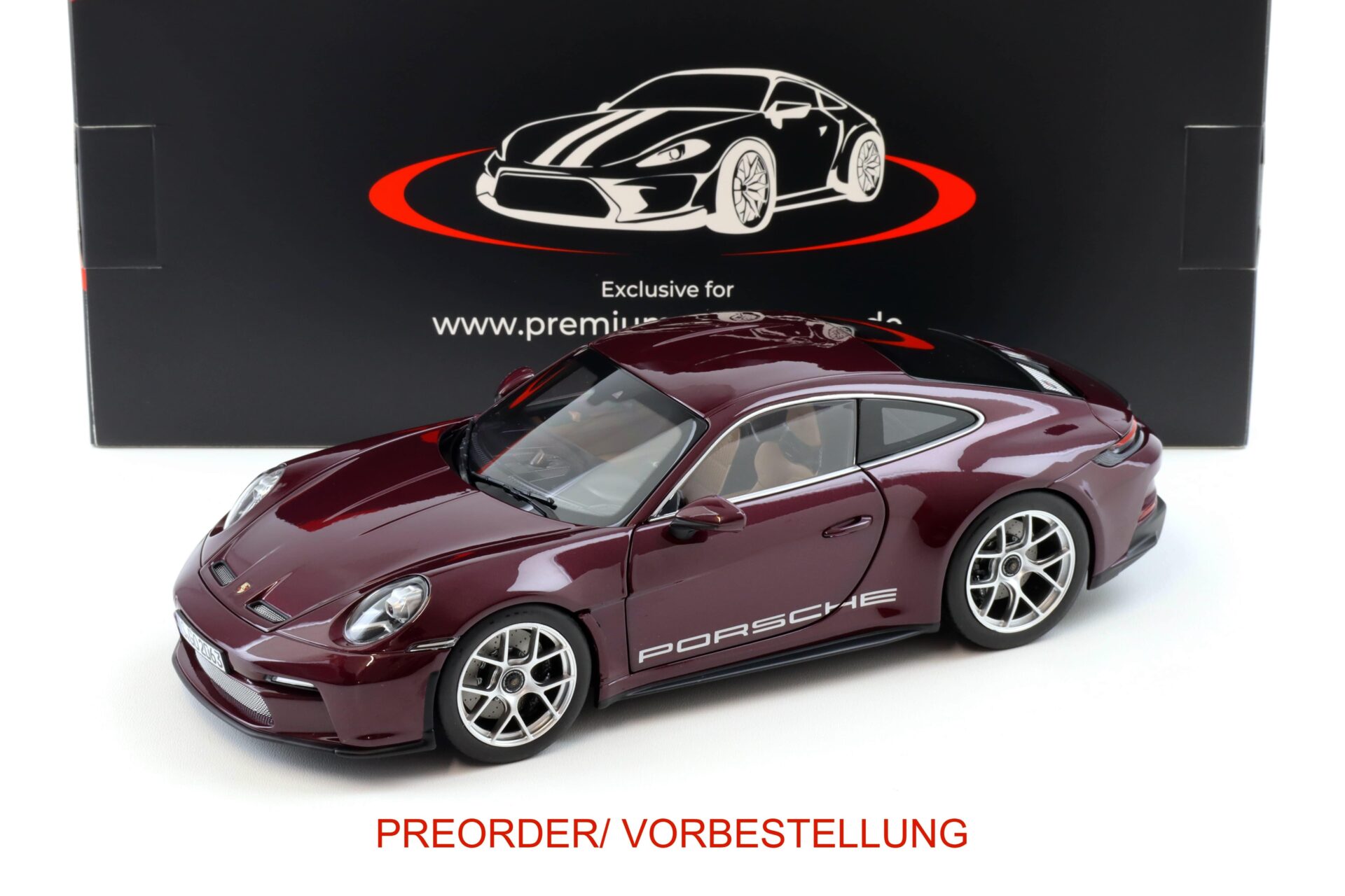 PREORDER 1:18 Norev Porsche 911 992 S/T Heritage Package Amethyst metallic - Limited 500 pcs.
