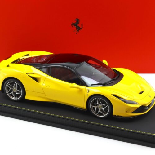 1:18 BBR Ferrari F8 Tributo Giallo Modena/ black roof - Limited 24 pcs.