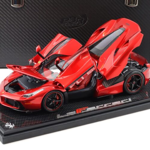 1:18 BBR Ferrari LaFerrari Rosso Fuoco One off Special L.Hamilton Special Pack - Limited 20 pcs.