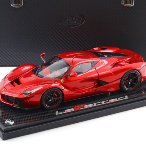1:18 BBR Ferrari LaFerrari Rosso Fuoco One off Special L.Hamilton Special Pack - Limited 20 pcs.