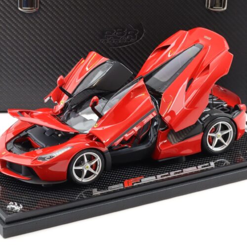 1:18 BBR Ferrari LaFerrari Rosso Corsa red 4P seatbelt red Special Pack - Limited 20 pcs.