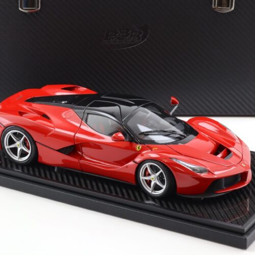 1:18 BBR Ferrari LaFerrari Rosso Corsa red 4P seatbelt red Special Pack - Limited 20 pcs.