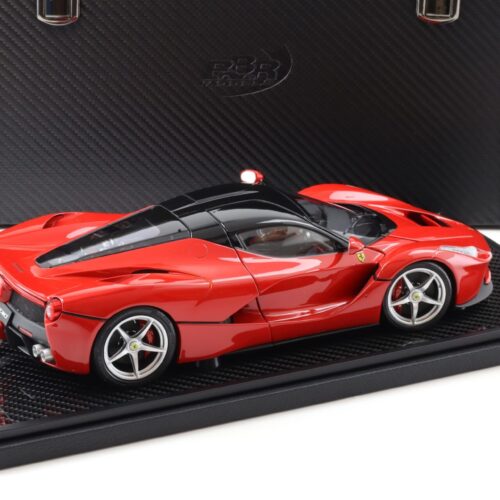 1:18 BBR Ferrari LaFerrari Rosso Corsa red 4P seatbelt red Special Pack - Limited 20 pcs.