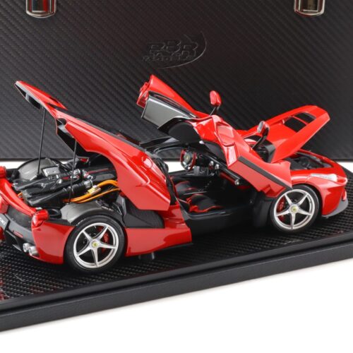 1:18 BBR Ferrari LaFerrari Rosso Corsa red 4P seatbelt red Special Pack - Limited 20 pcs.