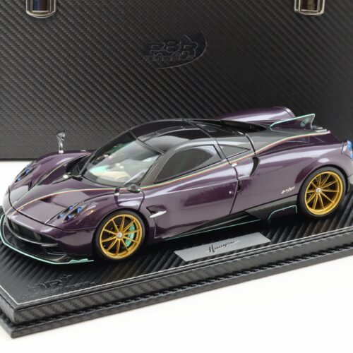1:18 BBR Almost Real Pagani Huayra Dinastia Yazi purple Carbon/ turquoise Special Pack
