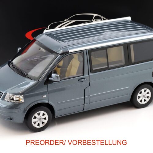 PREORDER 1:18 Norev VW T5 California 2003 Off-Road grey metallic - Limited 1000 pcs.