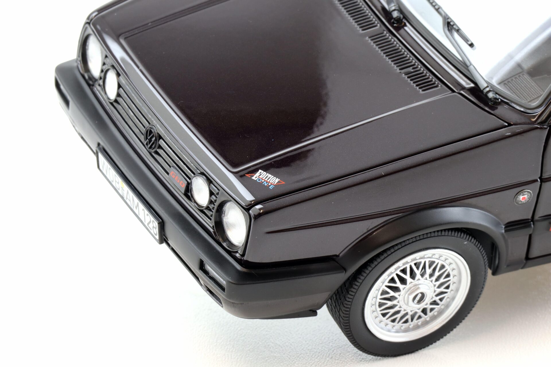 PREORDER: 1:18 Norev VW Golf 2 GTI G60 Edition One 1990 Dark Burgundy - Limited 999 pcs.
