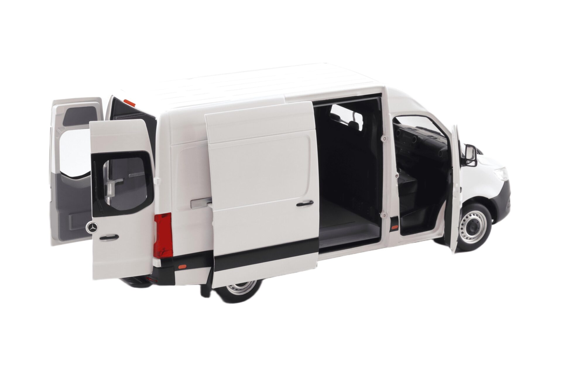 PREORDER: 1:18 Norev Mercedes Sprinter Kasten 2018 white - Limited 1000 pcs.