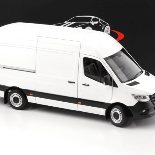 PREORDER: 1:18 Norev Mercedes Sprinter Kasten 2018 white - Limited 1000 pcs.