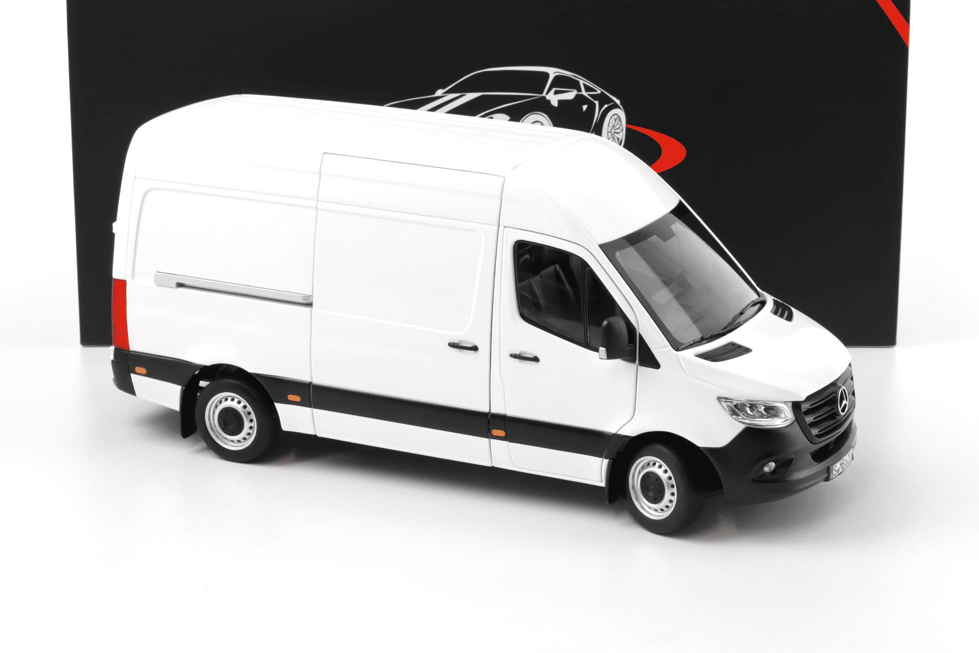 PREORDER: 1:18 Norev Mercedes Sprinter Kasten 2018 white - Limited 1000 pcs.
