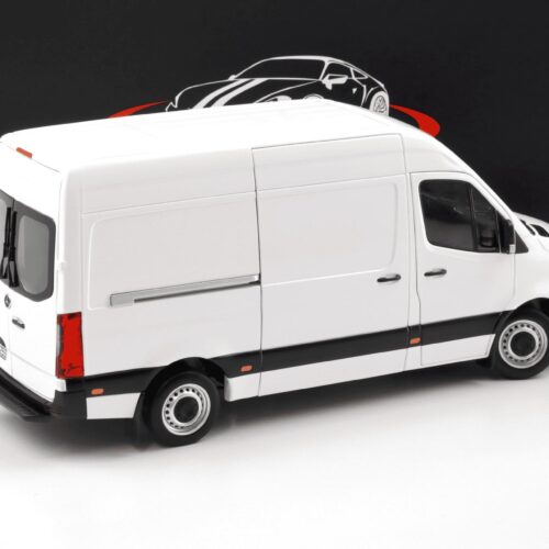 PREORDER: 1:18 Norev Mercedes Sprinter Kasten 2018 white - Limited 1000 pcs.