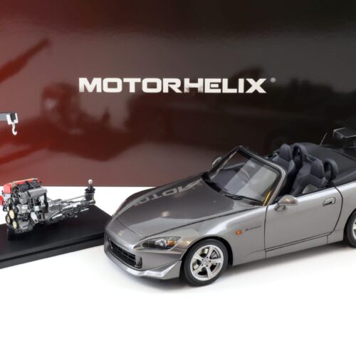 1:18 Motorhelix Honda S2000 (AP2) Type S Moon Rock metallic + engine M85111