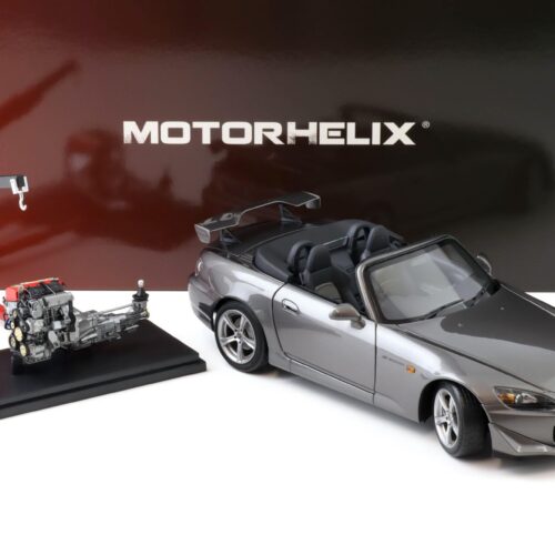 1:18 Motorhelix Honda S2000 (AP2) Type S Moon Rock metallic + engine M85111
