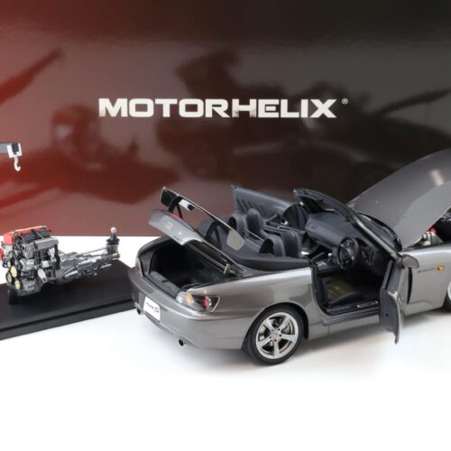 1:18 Motorhelix Honda S2000 (AP2) Type S Moon Rock metallic + engine M85111
