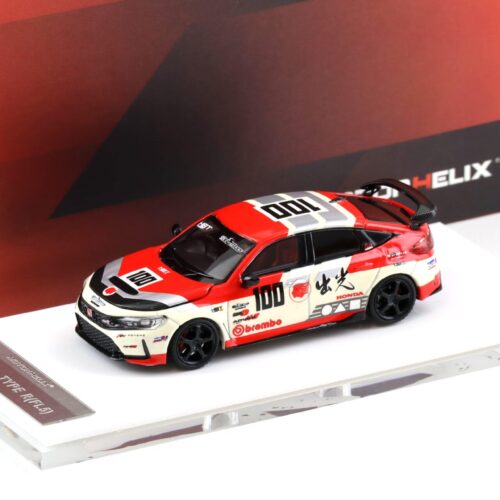 1:64 Motorhelix Honda Civic Type R (FL5) Idemitsu Livery red M65427