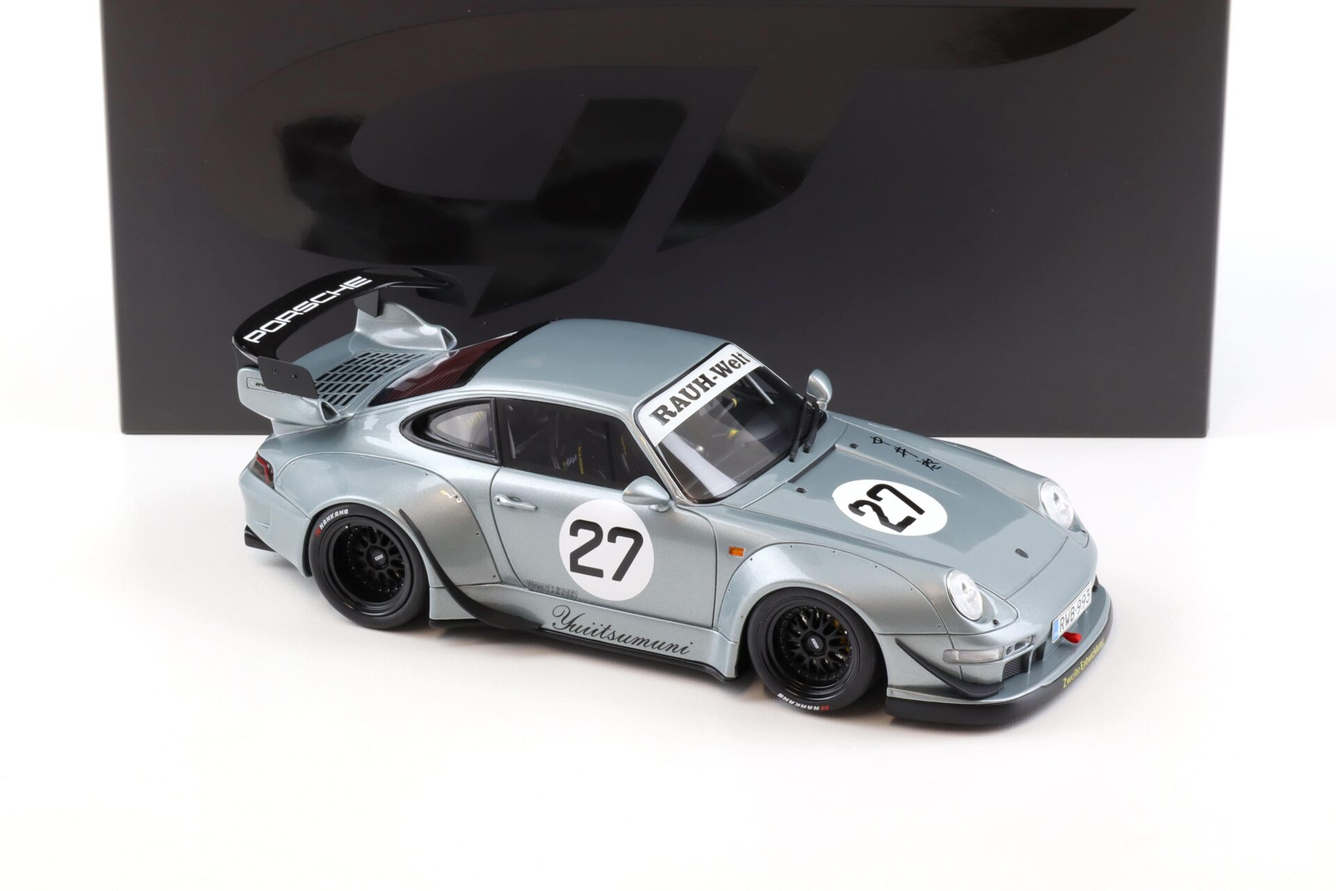 1:18 GT Spirit GT522 Porsche 911 993 RWB RAUH-Welt Yuiitsumuni silver 2024