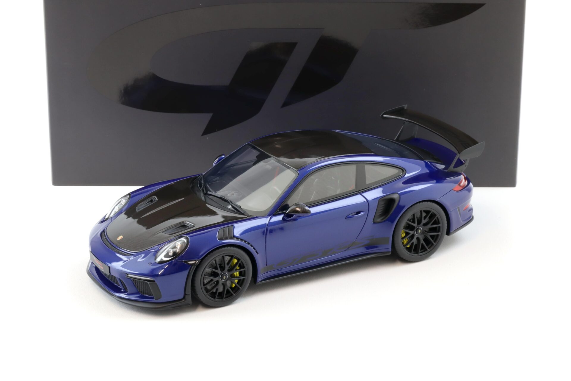 1:18 GT Spirit GT526 Porsche 911 991.2 GT3 RS Weissach Package San Marino blue 2018