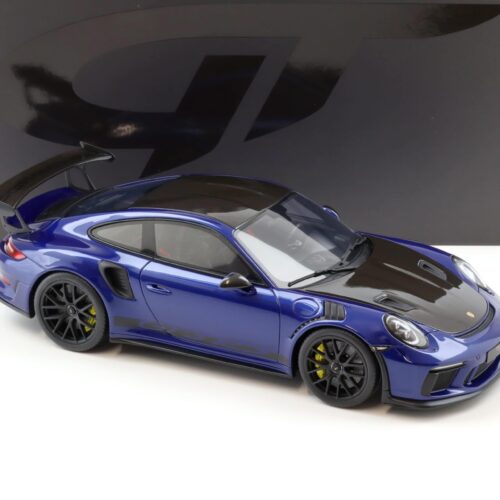 1:18 GT Spirit GT526 Porsche 911 991.2 GT3 RS Weissach Package San Marino blue 2018