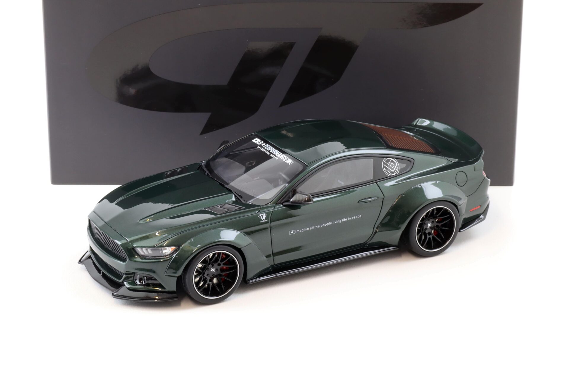 1:18 GT Spirit GT838 Ford Mustang by LB- Works Performance Highland green 2017